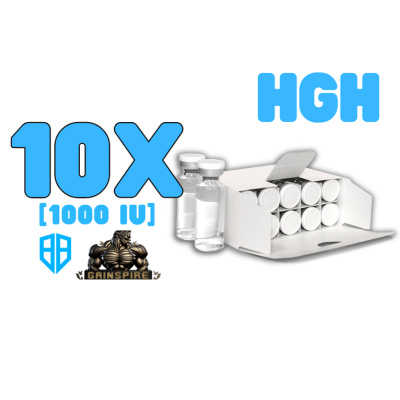HgH Somatropin Liquid 10x kits/1000 iu